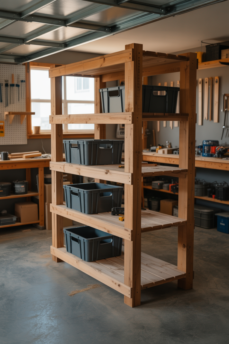 18 Heavy Duty DIY Storage Bin Rack Ideas to Maximize Garage Space in 2026