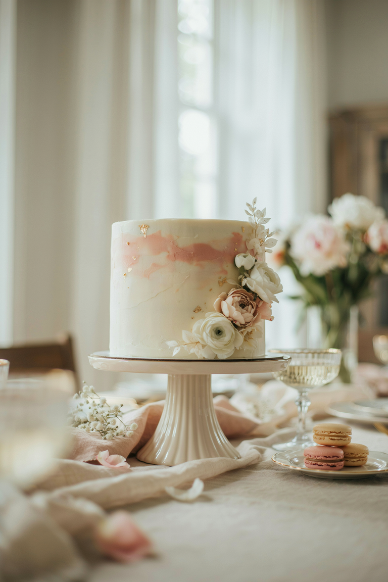 25 Beautiful Watercolor Ombre Baby Shower Cake Ideas for a Dreamy Celebration
