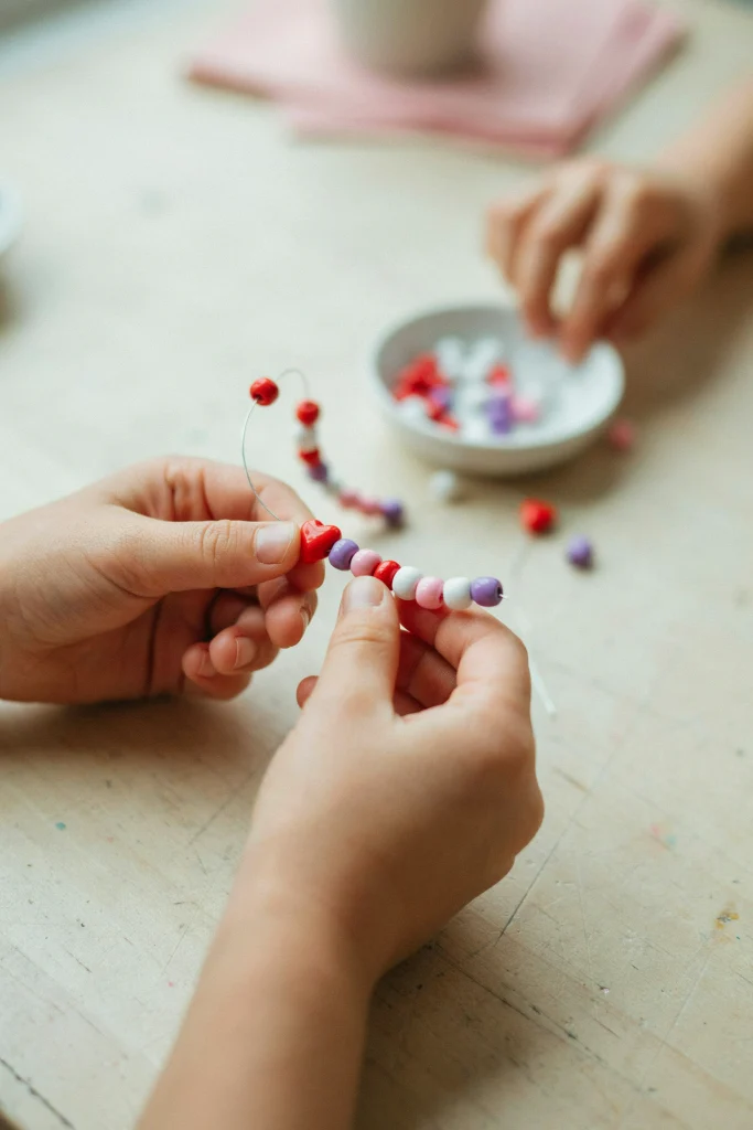 Beaded Hearts