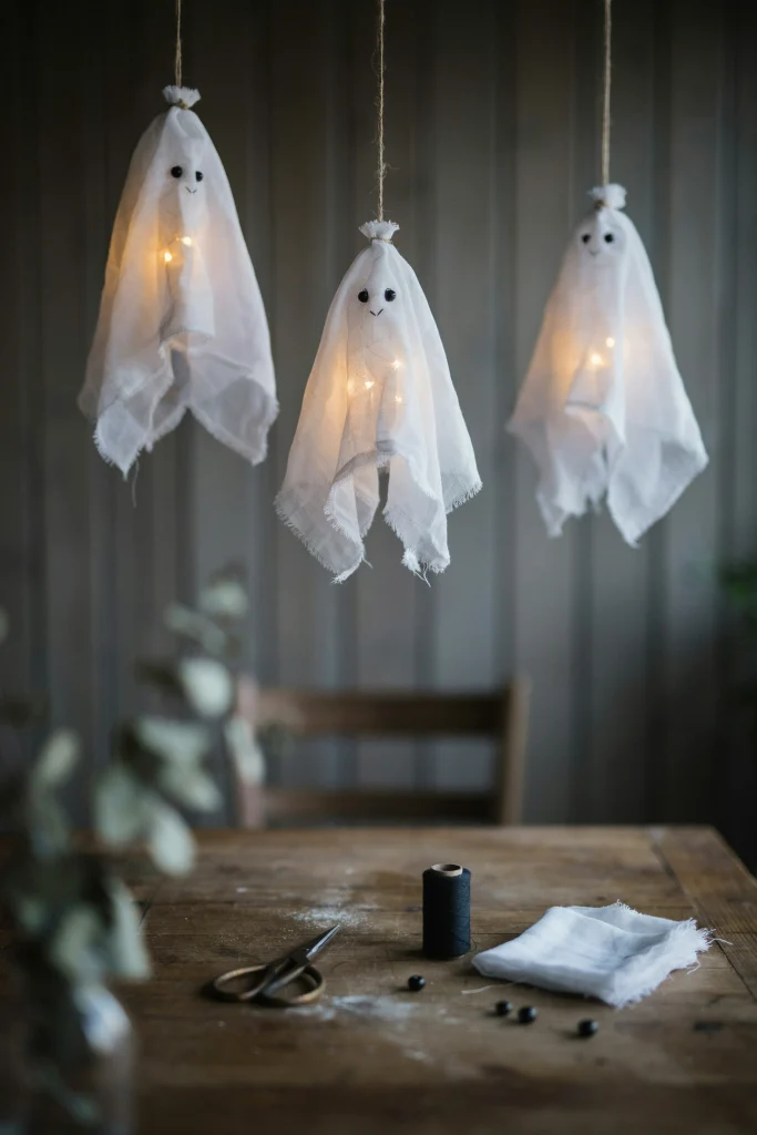 Cheesecloth Ghosts