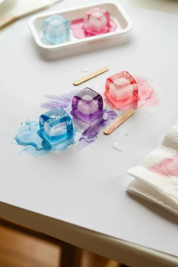 Ice Painting