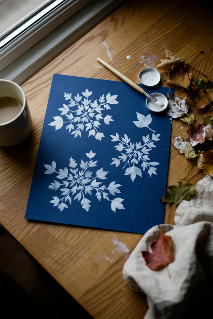 Leaf Snowflakes