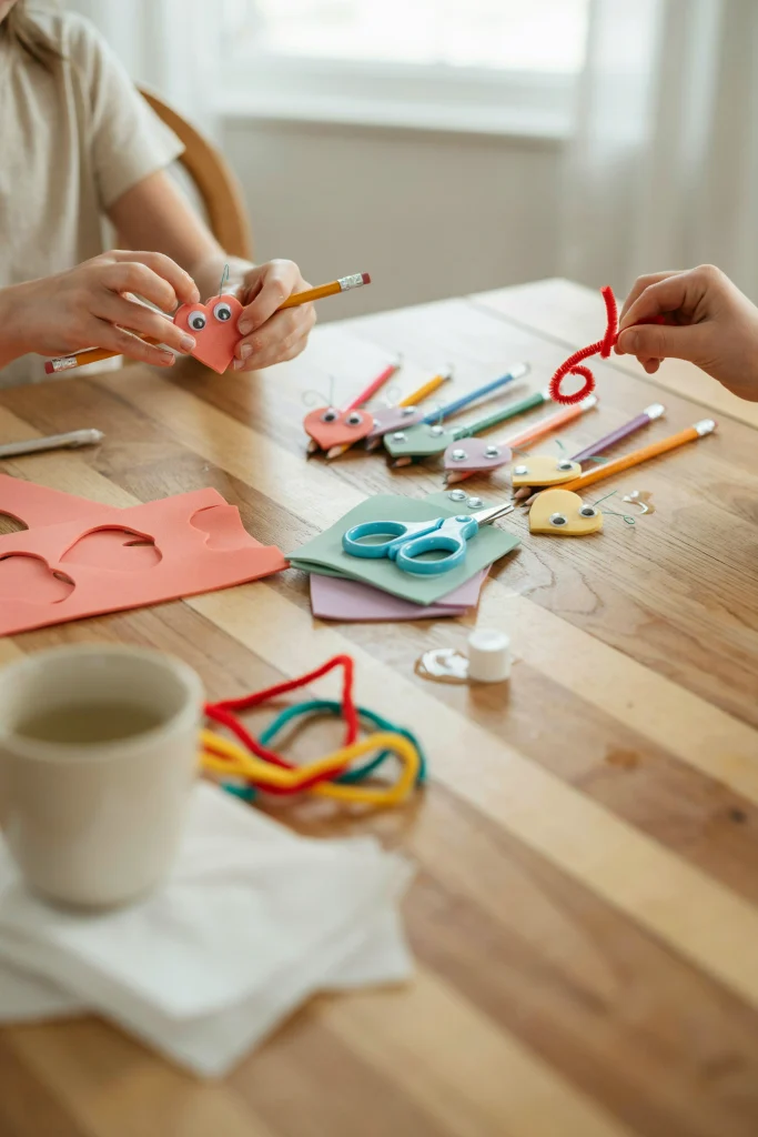 Love Bug Pencil Toppers