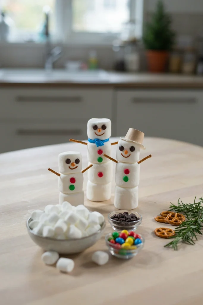 Marshmallow Snowmen