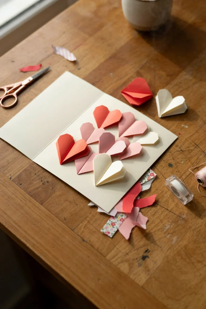 Origami Heart Card