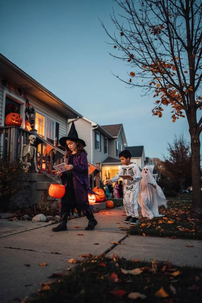 Outdoor and Neighborhood Halloween Hunts”