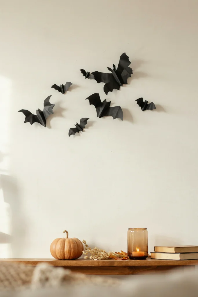 Paper Bat Wall