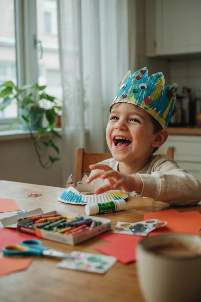 Paper Plate Crown
