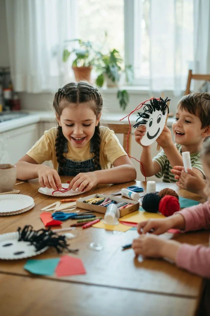 Paper Plate Puppets