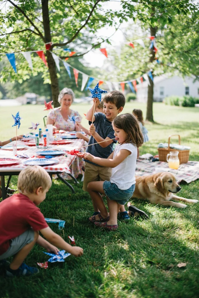 Patriotic Pinwheels