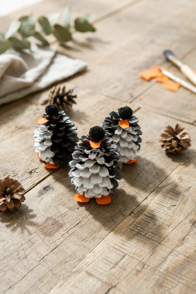Pinecone Penguins