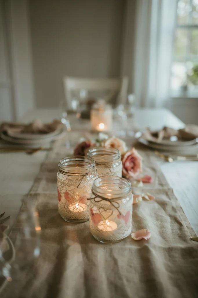 Romantic candle holder