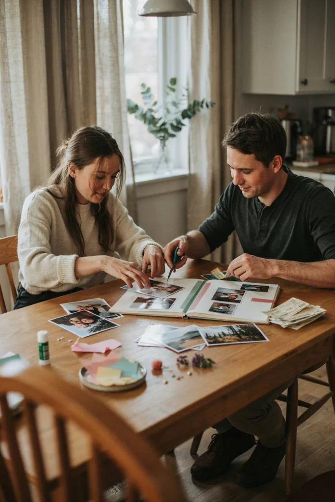 romantic scrapbook