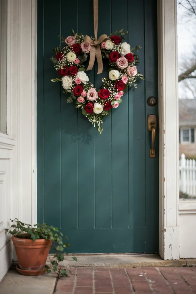 heart shape wreath