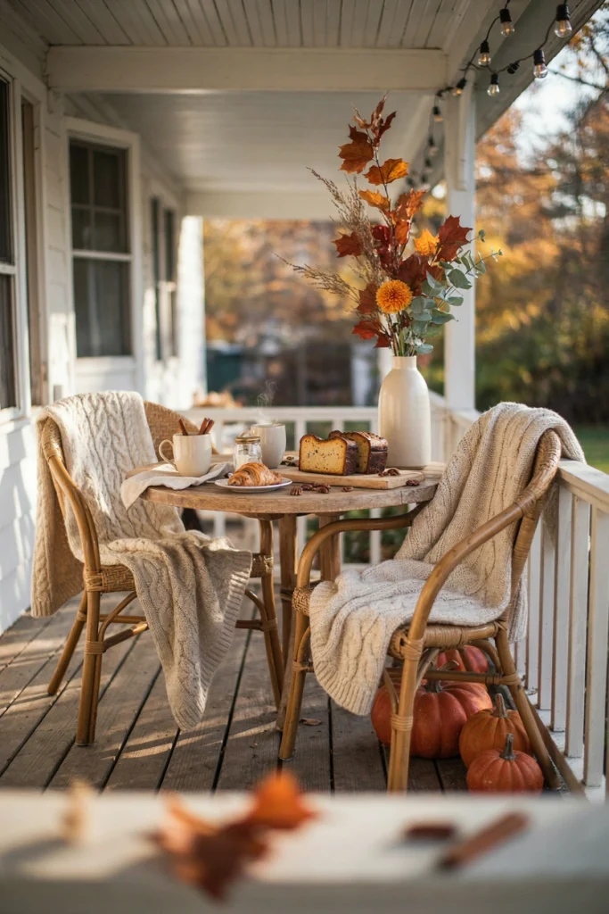 Host an Outdoor Fall Coffee Party