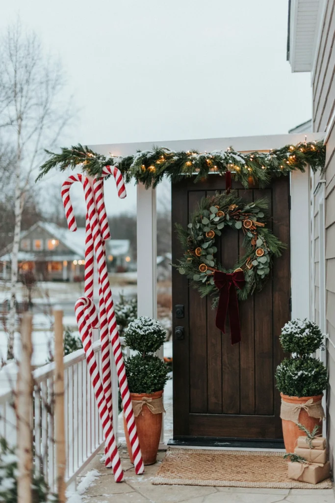 Giant Candy Cane Props for Christmas