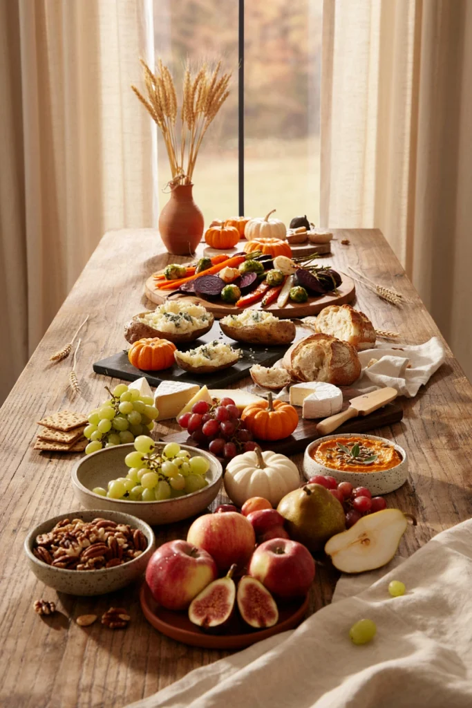 Seasonal Food Table