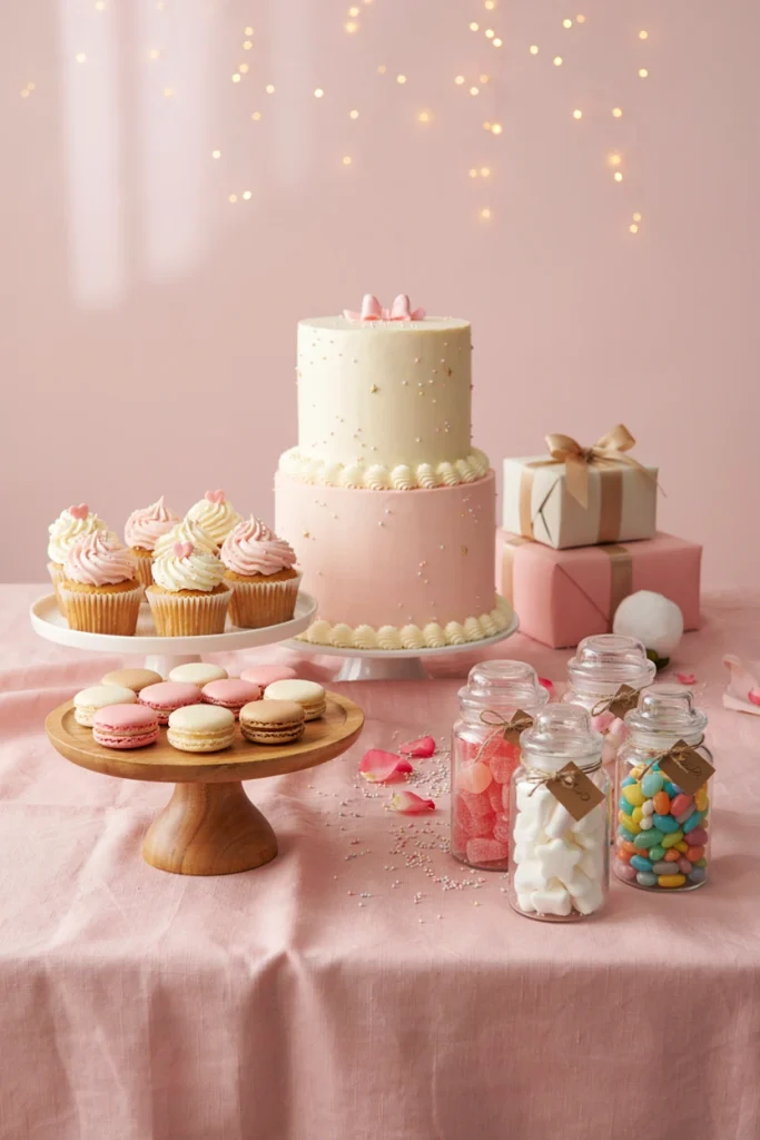 Glamorous Barbie Dessert Table