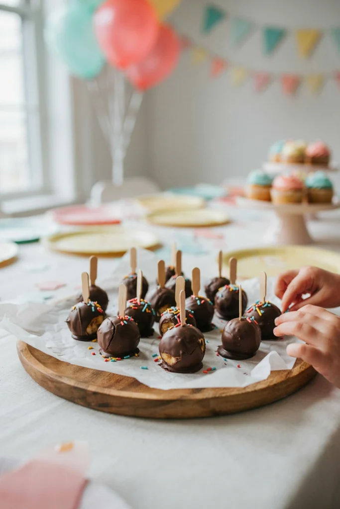 Chocolate Banana Bites With Peanut Butter