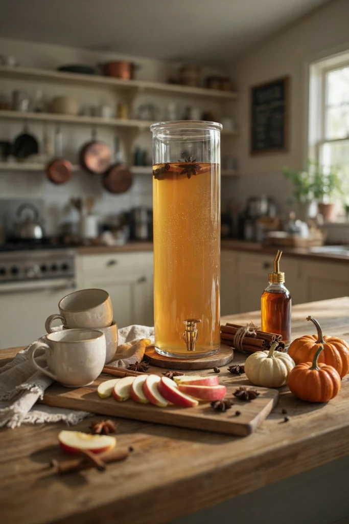 Plan a Warm Apple Cider Bar