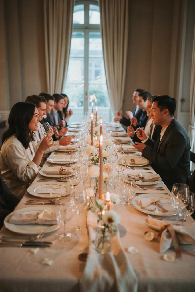 Host a Candlelit Wedding Dinner